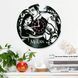 Настінний вініловий годинник Мулан, діаметр 30см Vinyl-Clock-C-Mulan-2 фото 2