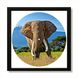 Vinyl Record Decor in a Wooden Frame Elephant 14" UF-Frame-Elephant-2 photo