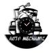 Wall Vinyl Record Clock Auto Mechanic 12" Vinyl-Clock-Auto Mechanic-1 photo 1