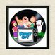 Vinyl Record Decor in a Wooden Frame Family Guy 14" UF-Frame-C-Family Guy-2 photo 3