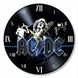 Wall Vinyl Record Clock AC DC 12" UF-Clock-AC DC-4 photo