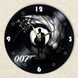 Настінний вініловий годинник Джеймс Бонд, діаметр 30см UF-Clock-M-James Bond-3 фото 3
