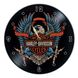 Wall Vinyl Record Clock Harley Davidson 12" UF-Clock-Harley Davidson-4 photo 1