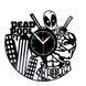 Настінний вініловий годинник Дедпул, діаметр 30см Vinyl-Clock-M-Deadpool-4 фото 1
