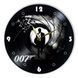 Настінний вініловий годинник Джеймс Бонд, діаметр 30см UF-Clock-M-James Bond-3 фото 1