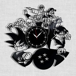 Wall Vinyl Record Clock Dragon Ball 12" Vinyl-Clock-Dragon Ball-3 photo