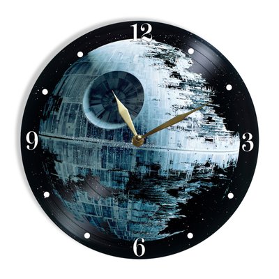 Wall Vinyl Record Clock Star Wars 12" UF-Clock-Star Wars-1 photo