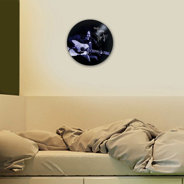 Vinyl Record Decor Neil Young 12" 558-3-1 photo