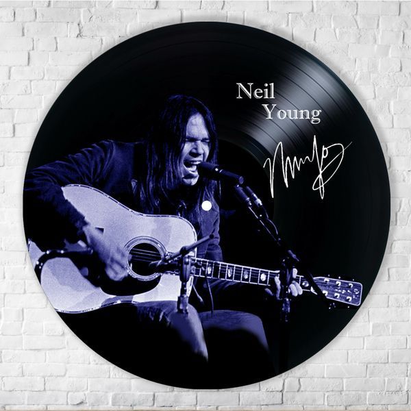 Vinyl Record Decor Neil Young 12" 558-3-1 photo