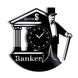 Wall Vinyl Record Clock Banker 12" Vinyl-Clock-Banker-1 photo 1