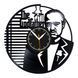 Настінний вініловий годинник Хрещений батько, діаметр 30см Vinyl-Clock-M-The Godfather-2 фото