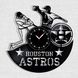 Wall Vinyl Record Clock Houston Astros 12" Vinyl-Clock-Houston Astros-1 photo 1