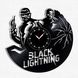 Wall Vinyl Record Clock Black Lightning 12" Vinyl-Clock-Black Lightning-1 photo 1