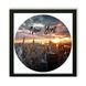 Vinyl Record Decor in a Wooden Frame New York 14" 31-4-3 photo