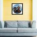 Vinyl Record Decor in a Wooden Frame Dachshunds 14" UF-Frame-Dachshunds-1 photo 2