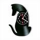 Wall Vinyl Record Clock Dogs 12" 48-1-3 photo