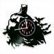 Настінний вініловий годинник Бетмен, діаметр 30см Vinyl-Clock-M-Batman-2 фото