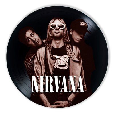 Vinyl Record Decor Nirvana 12" 560-3-1 photo