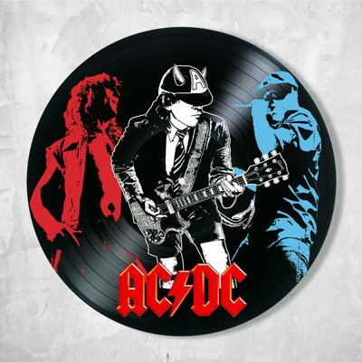 Vinyl Record Decor AC DC 12" UF-Decor-AC DC-4 photo