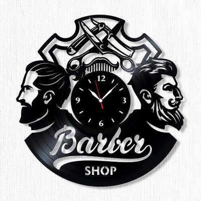 Wall Vinyl Record Clock Barber Shop 12" Vinyl-Clock-Barber Shop-6 photo