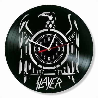 Wall Vinyl Record Clock Slayer 12" Vinyl-Clock-Slayer-1 photo