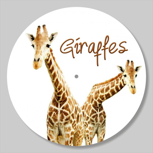 Vinyl Record Decor Giraffes 12" UF-Decor-Giraffes-1 photo