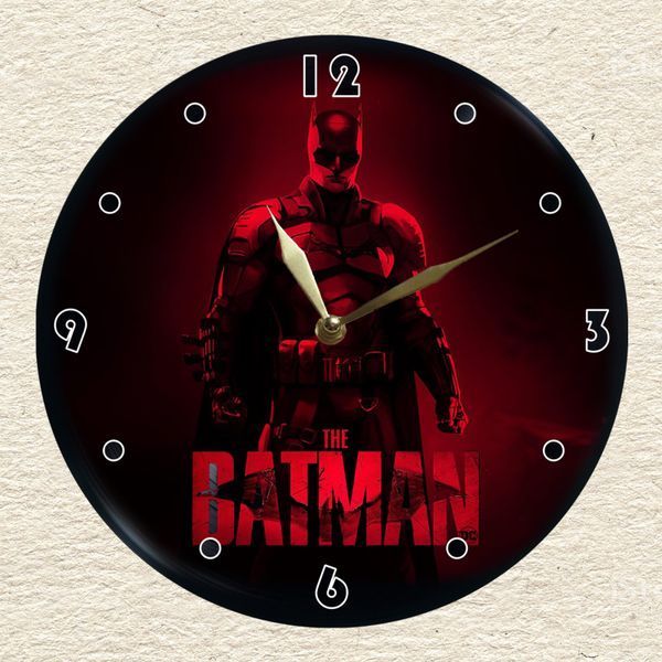 Настінний вініловий годинник Бетмен, діаметр 30см UF-Clock-M-Batman-1 фото