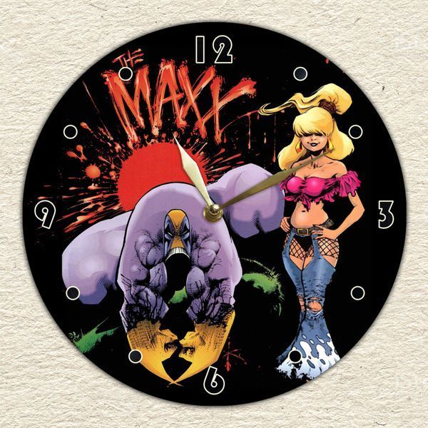 Wall Vinyl Record Clock The Maxx 12" UF-Clock-The Maxx-2 photo