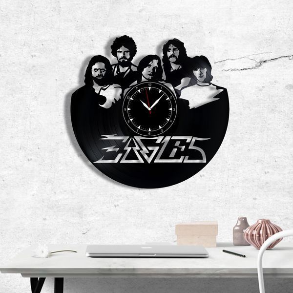 Wall Vinyl Record Clock Eagles 12" Vinyl-Clock-Eagles-1 photo