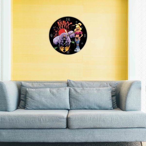 Wall Vinyl Record Clock The Maxx 12" UF-Clock-The Maxx-2 photo