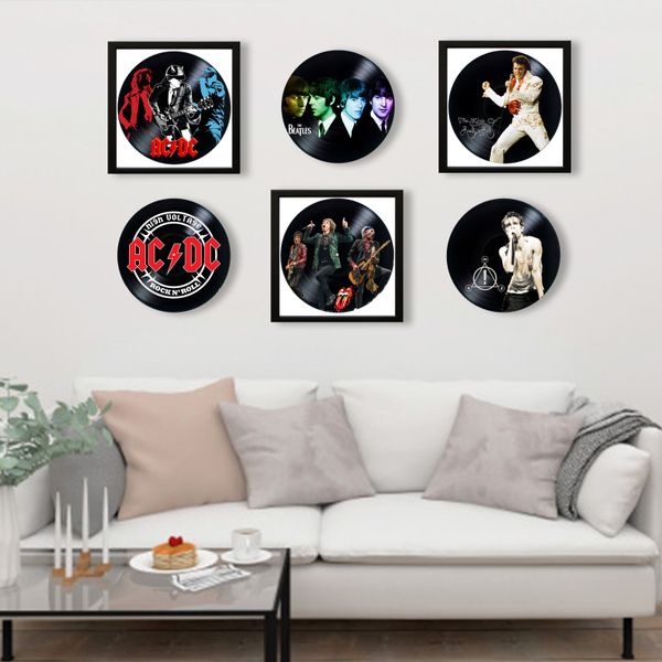 Vinyl Record Decor AC DC 12" UF-Decor-AC DC-4 photo