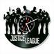 Настінний вініловий годинник Ліга справедливості, діаметр 30см Vinyl-Clock-M-Justice League-6 фото