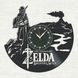 Настінний вініловий годинник Зеьда, діаметр 30см Vinyl-Clock-The Legend of Zelda-9 фото