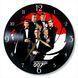 Настінний вініловий годинник Джеймс Бонд, діаметр 30см UF-Clock-M-James Bond-3 фото