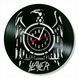 Настінний вініловий годинник Slayer, діаметр 30см Vinyl-Clock-Slayer-1 фото 1