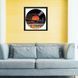 Vinyl Record Decor in a Wooden Frame Philadelphia 14" 32-4-1 photo 2