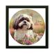 Vinyl Record Decor in a Wooden Frame Shih Tzu-UF-1 14" UF-Frame-Shih Tzu-UF-1-1 photo 1