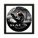 Настінний вініловий декор в дерев'яній рамці Halo, розміром 36см 258-4-1 фото 1