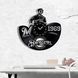 Wall Vinyl Record Clock Milwaukee Brewers 12" Vinyl-Clock-Milwaukee Brewers-1 photo 2