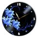 Wall Vinyl Record Clock Flowers 12" UF-Clock-Flowers-2 photo