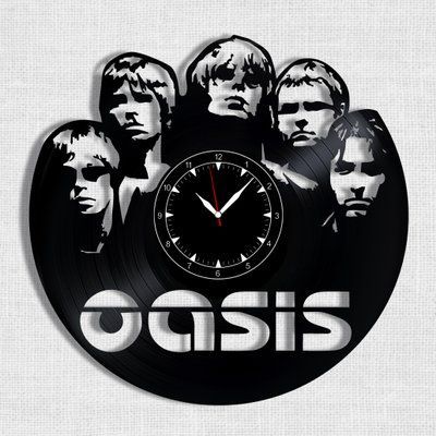 Wall Vinyl Record Clock Oasis 12" Vinyl-Clock-Oasis-1 photo