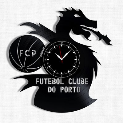 Wall Vinyl Record Clock FC Porto 12" Vinyl-Clock-FC Porto-1 photo