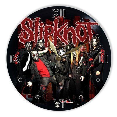 Wall Vinyl Record Clock Slipknot 12" UF-Clock-Slipknot-2 photo