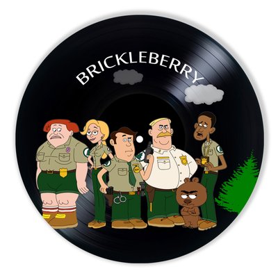 Vinyl Record Decor Brickleberry 12" UF-Décor-C-Brickleberry-1 photo