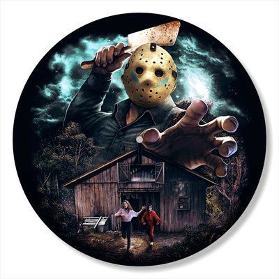Vinyl Record Decor Jason Voorhees 12" 742-3-1 photo