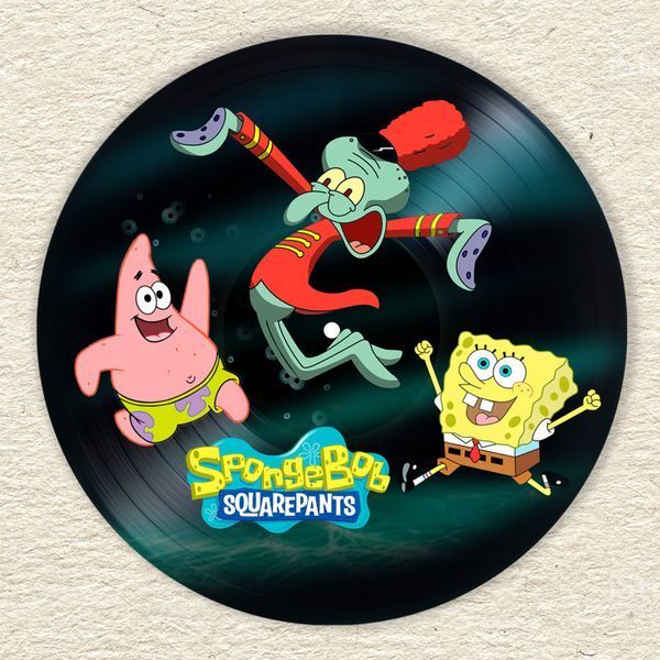 Vinyl Record Decor SpongeBob 12" 969-3-1 photo