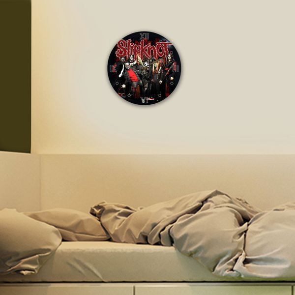 Wall Vinyl Record Clock Slipknot 12" UF-Clock-Slipknot-2 photo