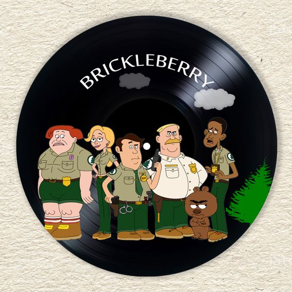 Vinyl Record Decor Brickleberry 12" UF-Décor-C-Brickleberry-1 photo