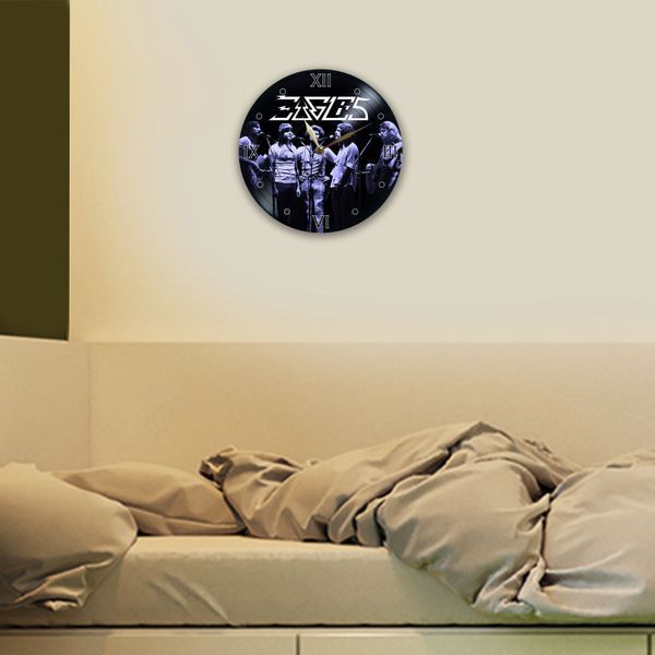 Wall Vinyl Record Clock Eagles 12" UF-Clock-Eagles-2 photo