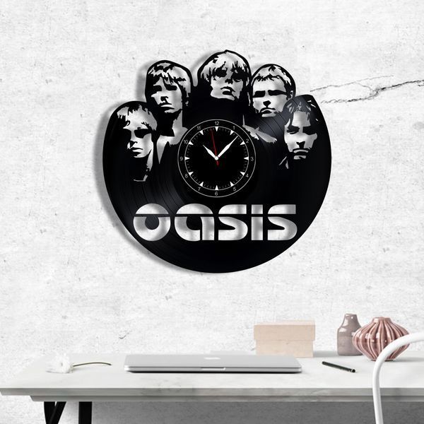 Wall Vinyl Record Clock Oasis 12" Vinyl-Clock-Oasis-1 photo